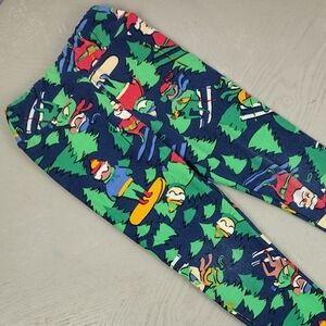 LuLaRoe Kids Leggings - Blue, Red, and Green